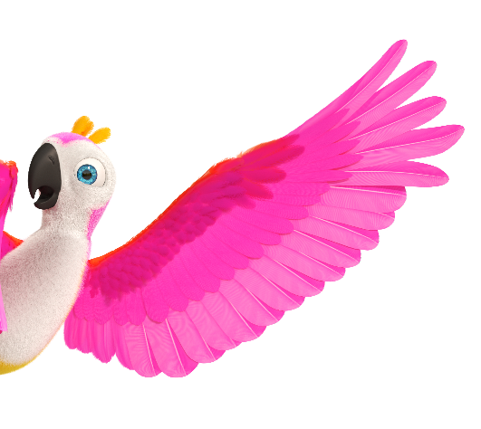 Perroquet, mascotte de MIKIT