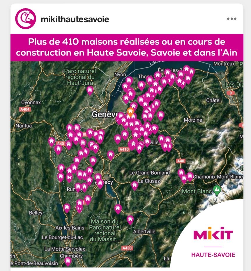 Plus de 420 maisons construites