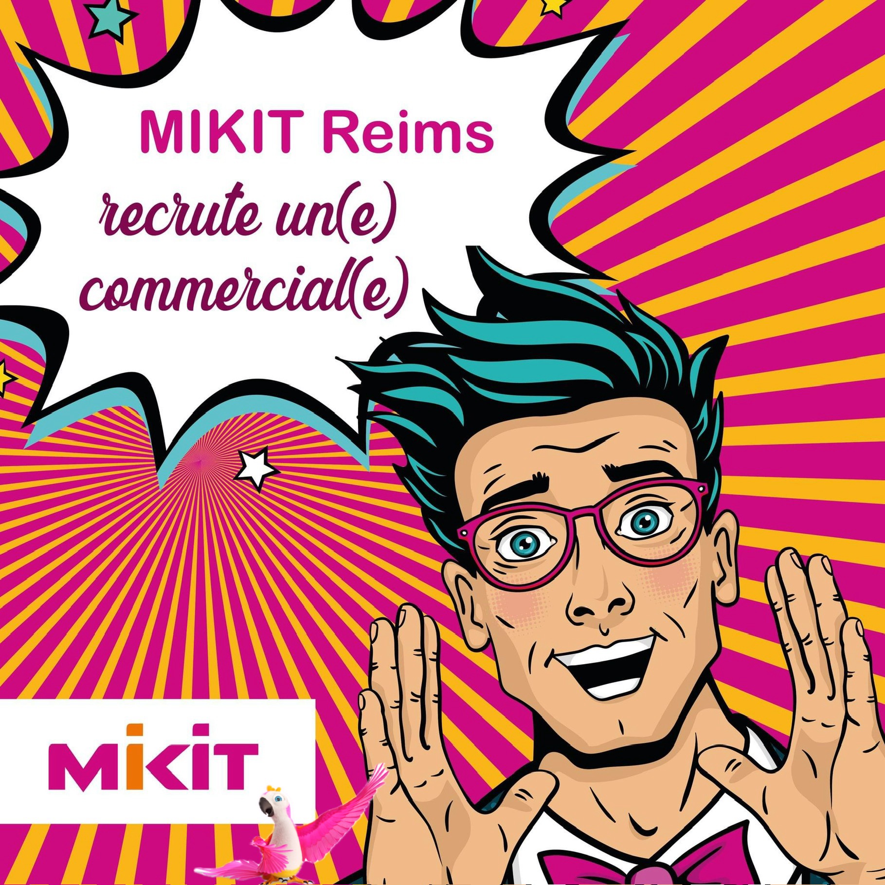 Mikit Reims recrute son ou sa futur.e commercial(e)