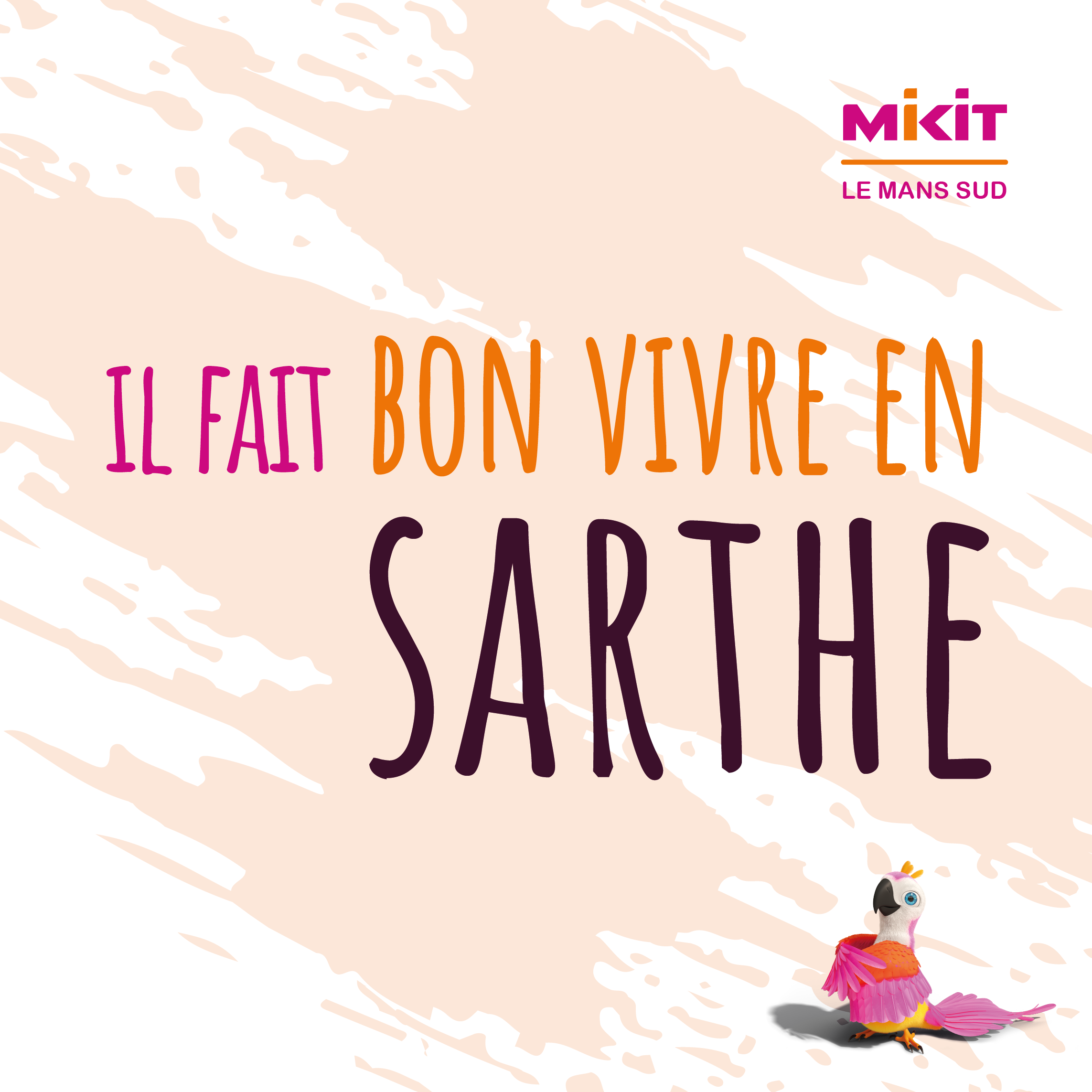 Il fait bon vivre dans le Nord de la Sarthe : Faites construire avec Mikit Le Mans Sud !