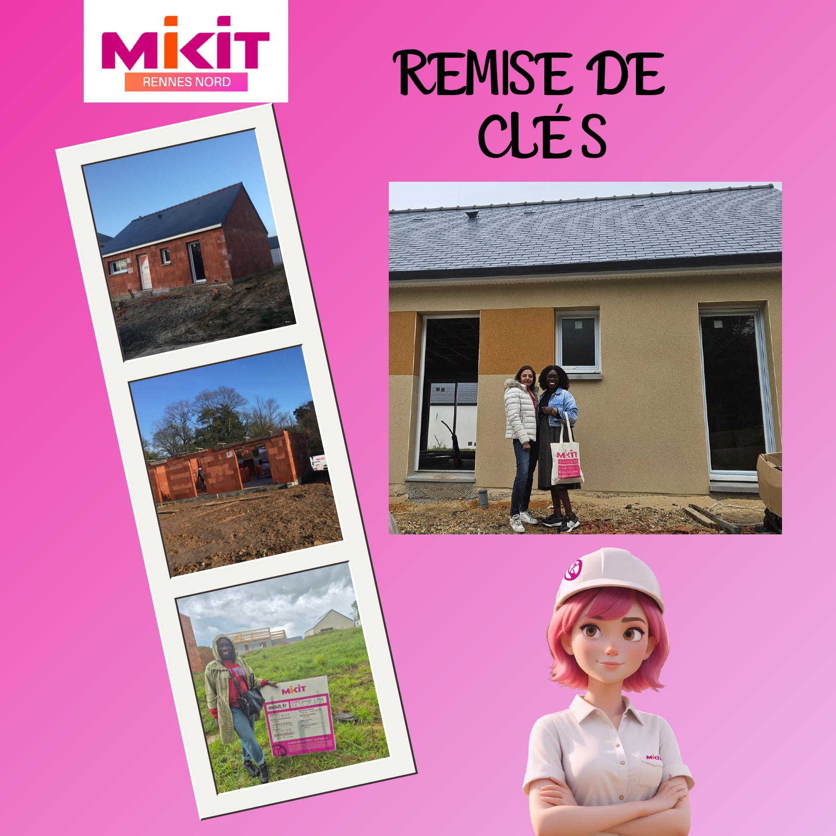 ðŸŽ‰ðŸ¡Remise de clés ðŸ¡ðŸŽ‰