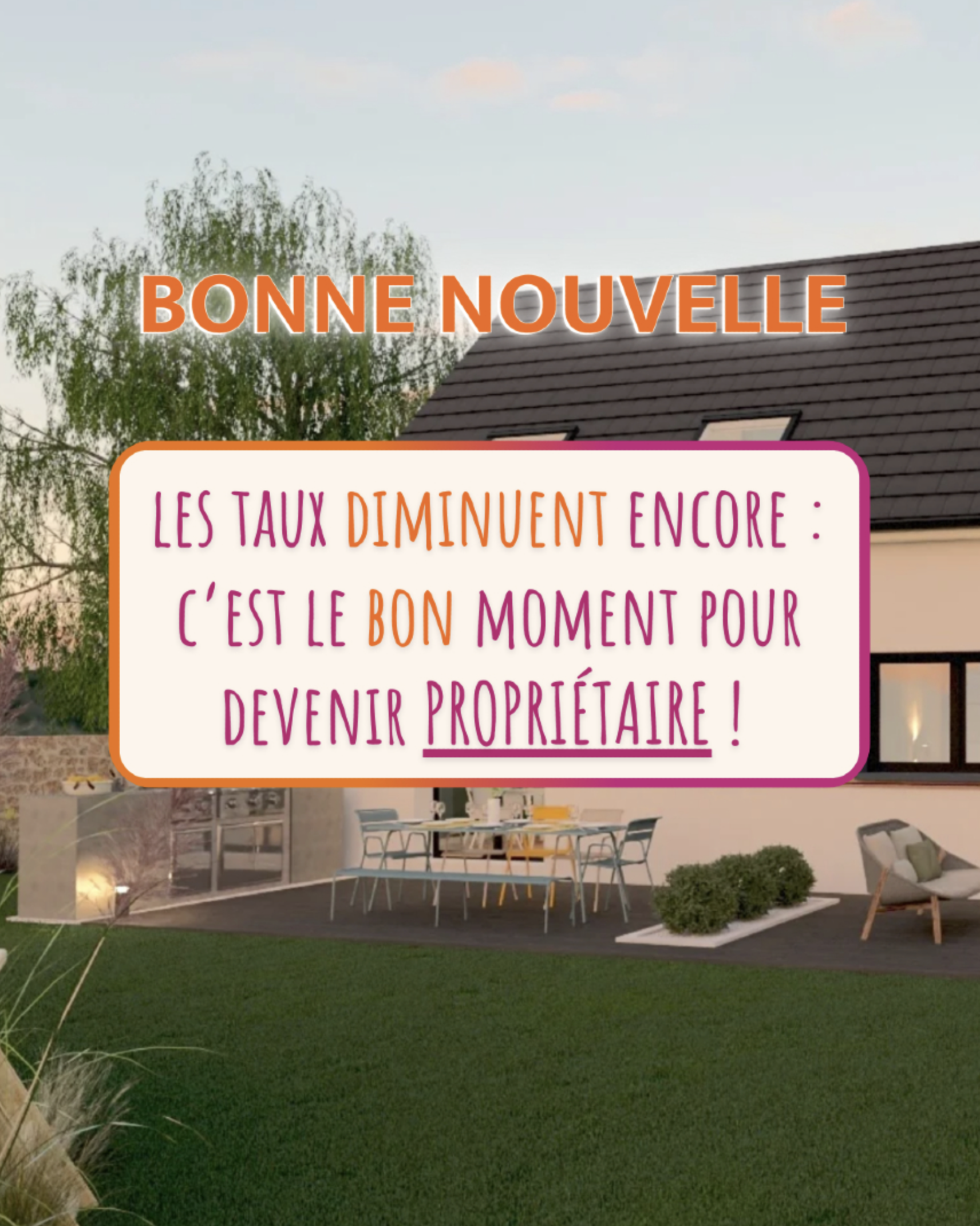 Les taux immobiliers continuent de baisser : une opportunité à saisir !