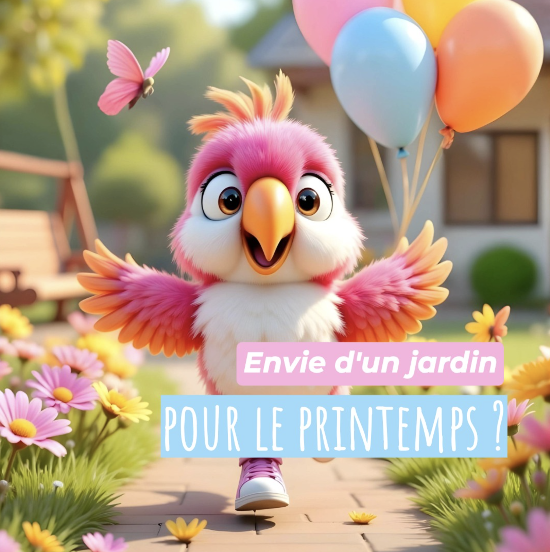 Un jardin pour le printemps et si c'était possible ?