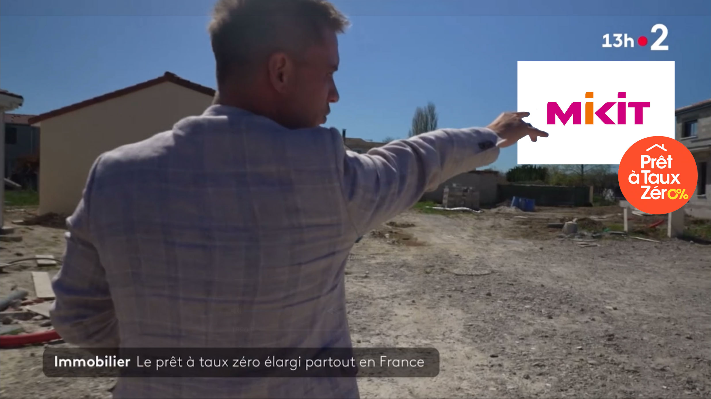 Mikit Valence au JT de 13H & 20H sur France 2