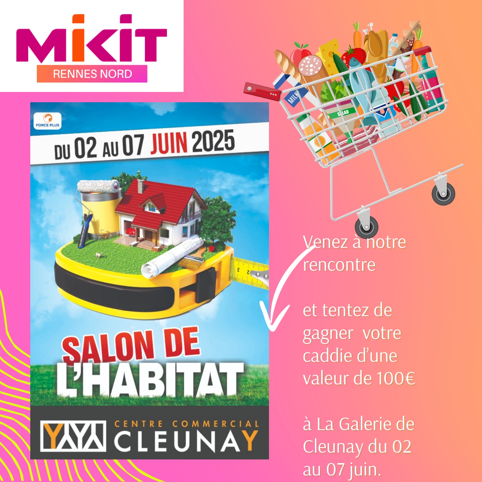 ✨ðŸ¡MIKIT Rennes Nord au Salon de l'Habitat ! ✨ðŸ¡