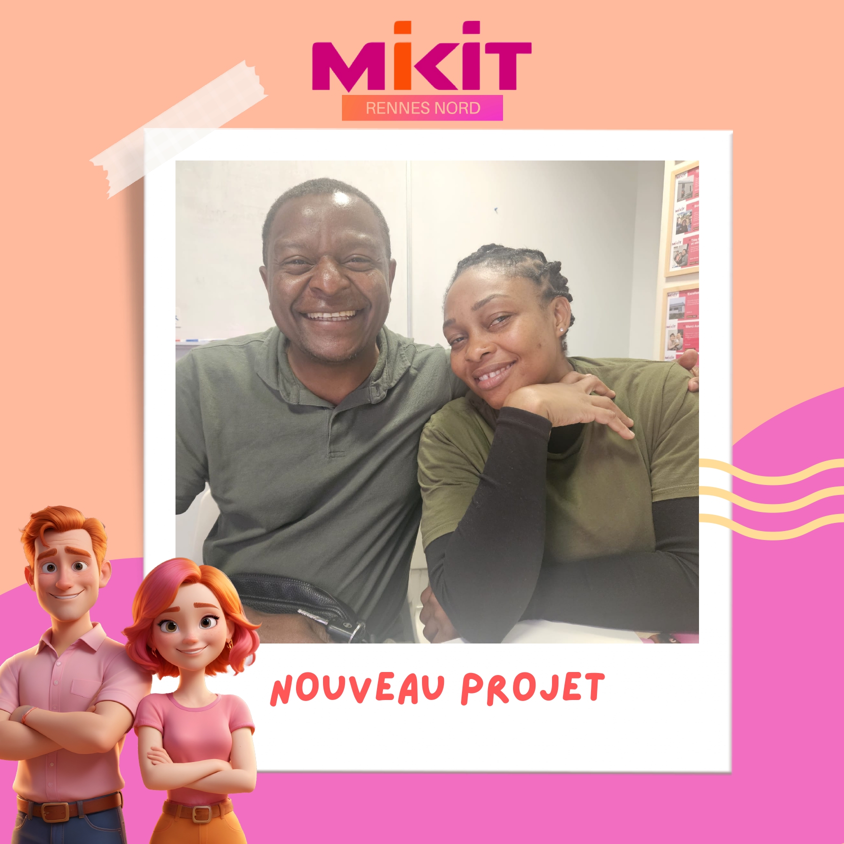 Un grand bravo à Mohamadi et Akessamie