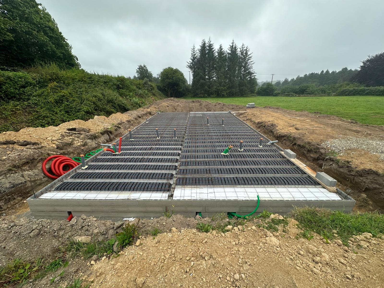 début de chantier