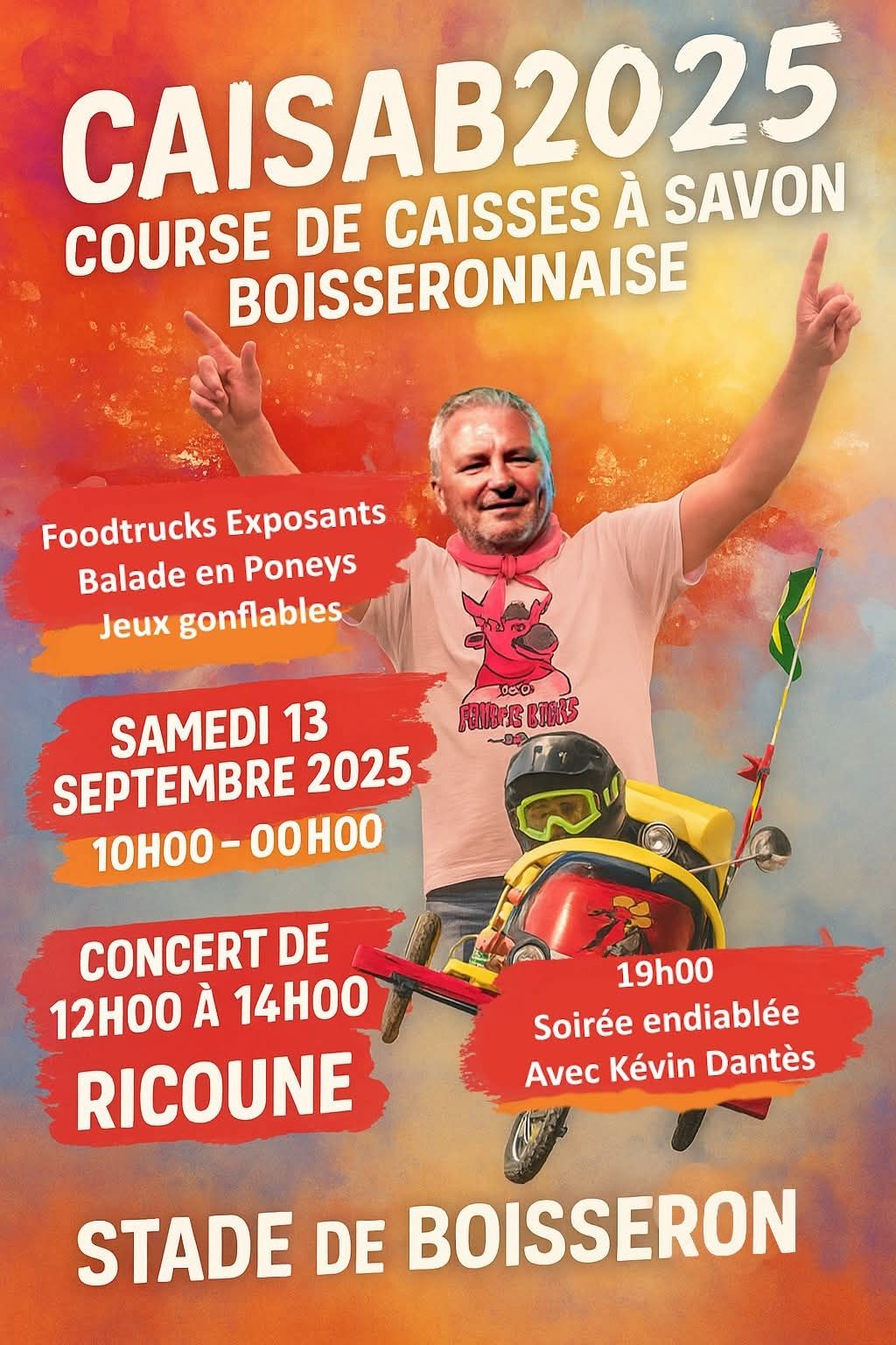ðŸŽ‰ðŸŽ‰Mikit Lunel Partenaire des CAISSAB à BoisseronðŸª…