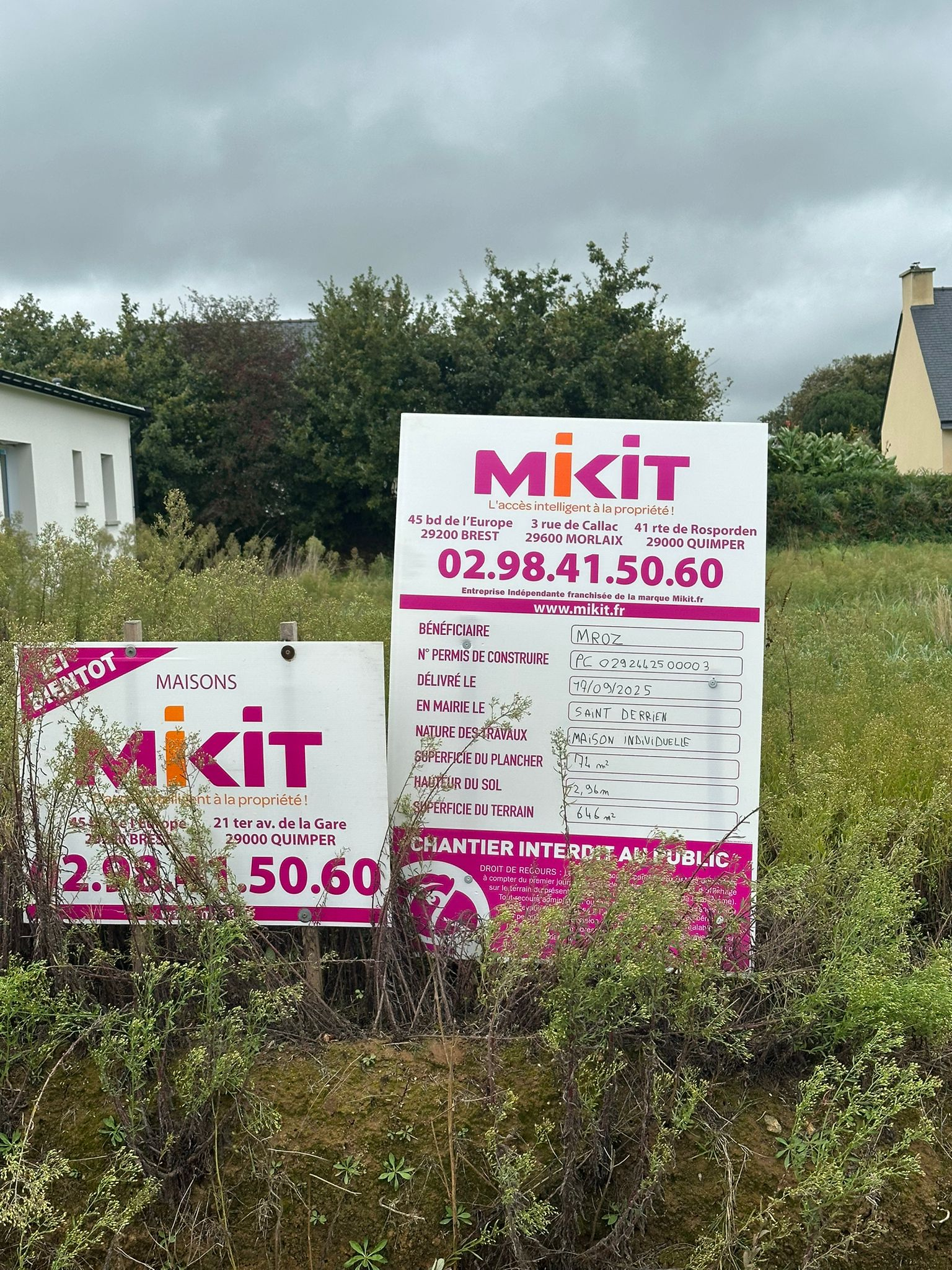DEBUT DE CHANTIER