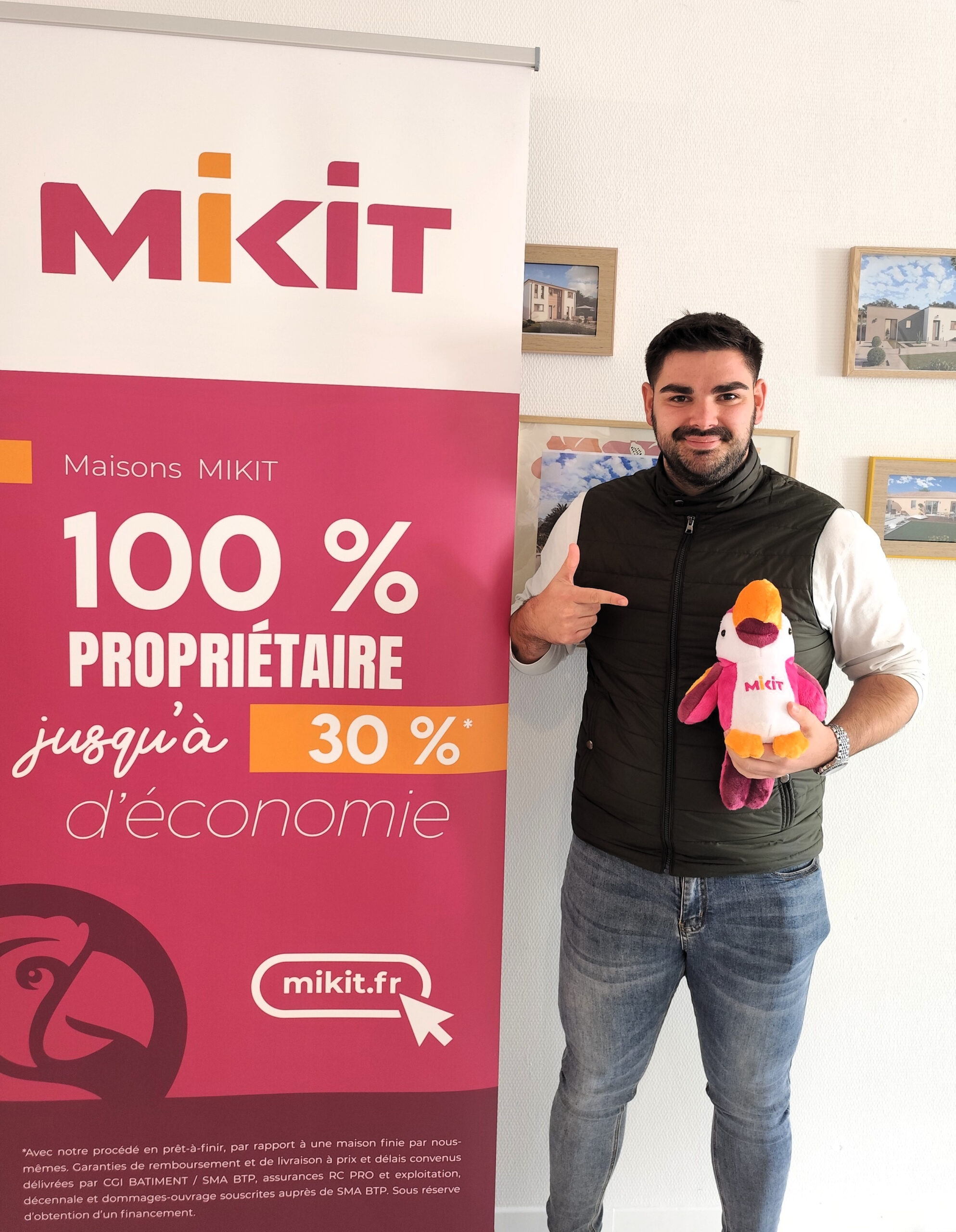 Un nouveau conseiller logement- accession chez MIKIT Niort