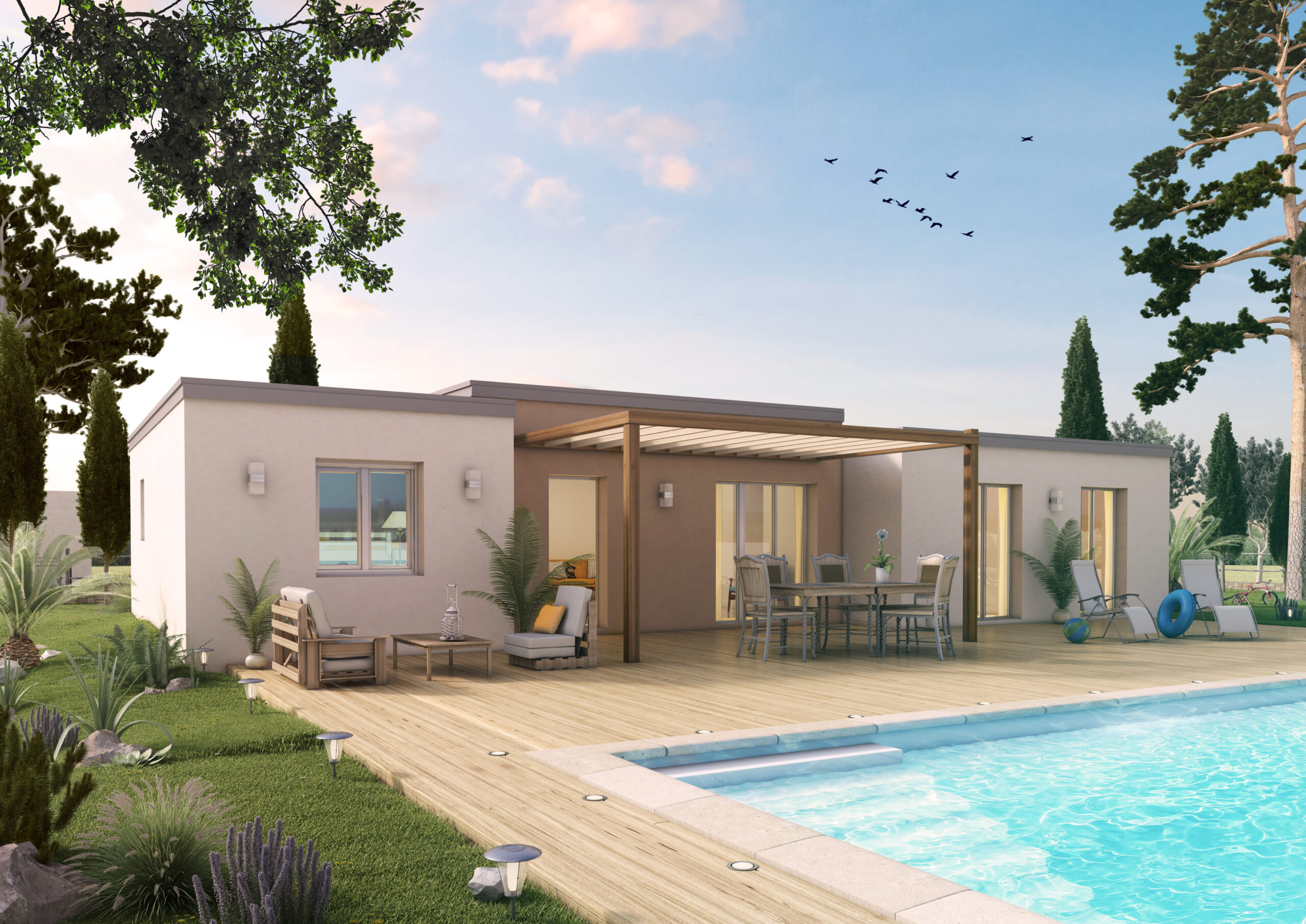 Maison contemporaine à Saint-Georges-sur-Baulche: confort, design & performance!