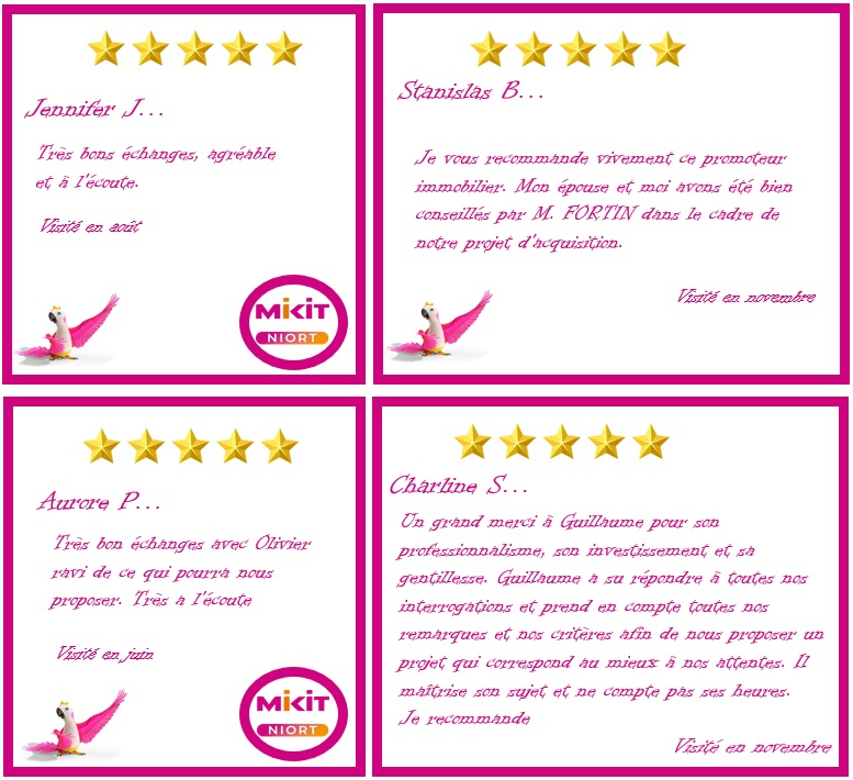 Avis clients sur Mikit Niort : le constructeur qui fait la différence dans les Deux-Sèvres