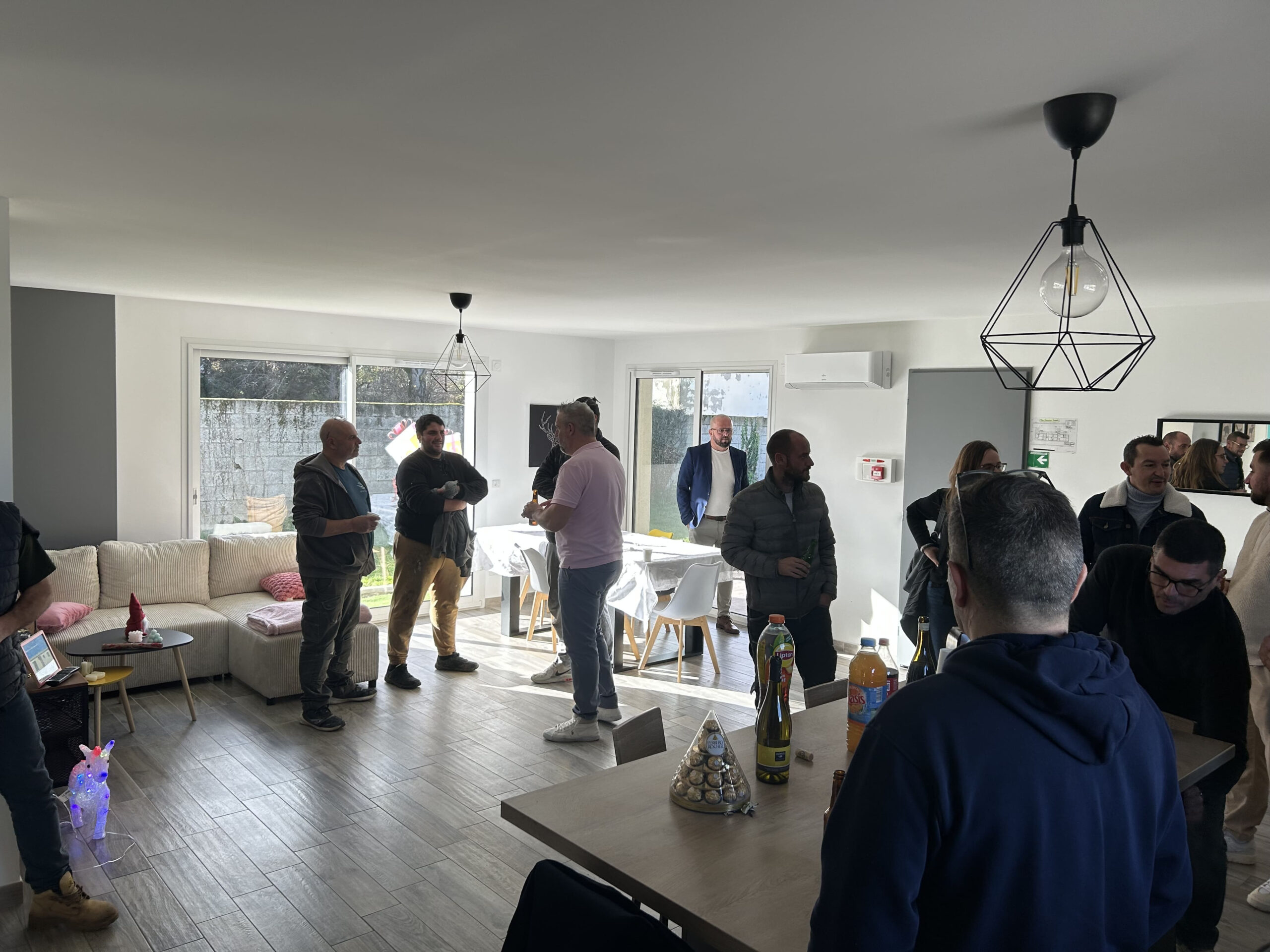 Un moment de partage avec nos artisans