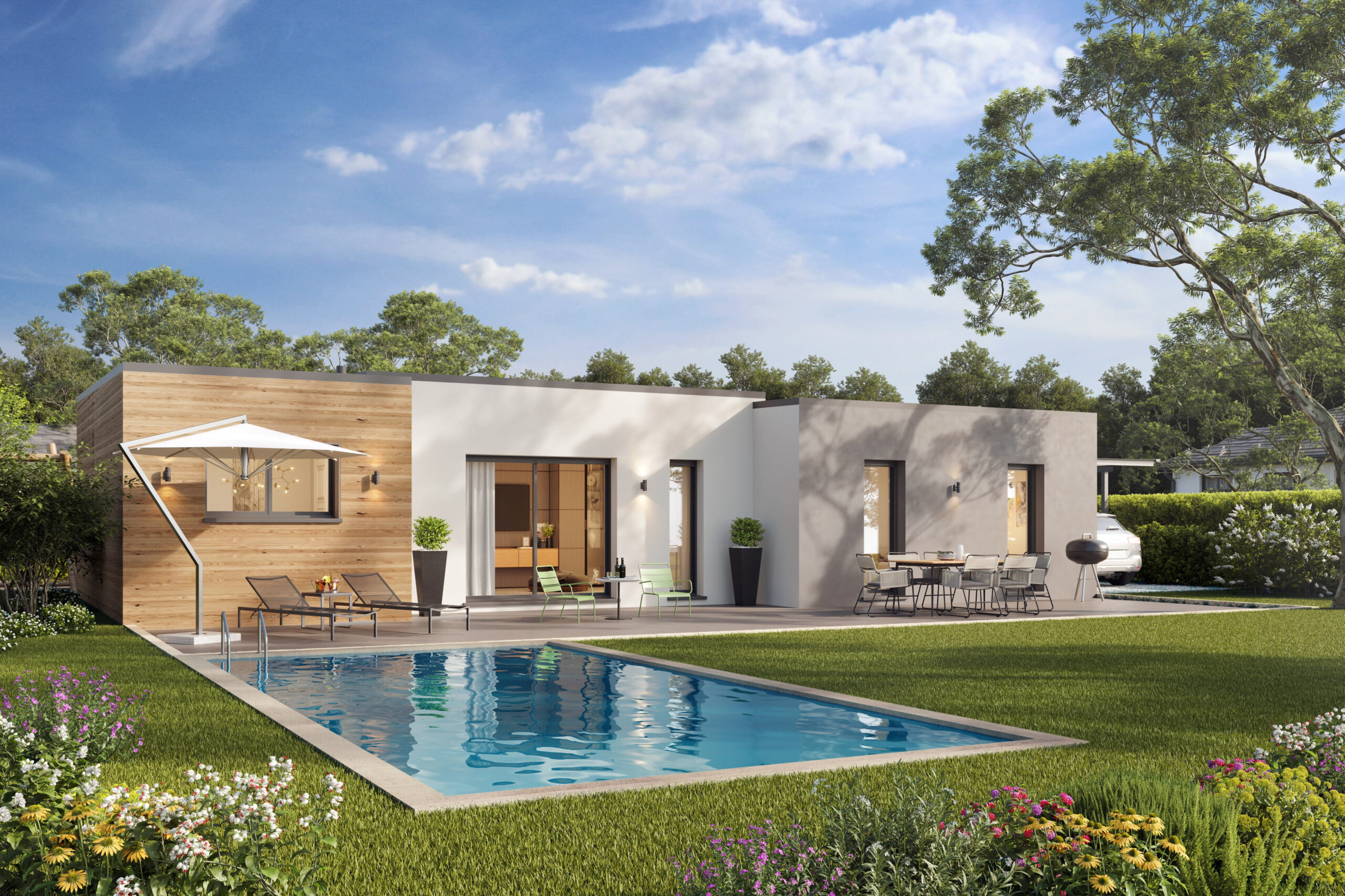 Maison individuelle &agrave; Poitiers : faites construire votre maison sur mesure !!