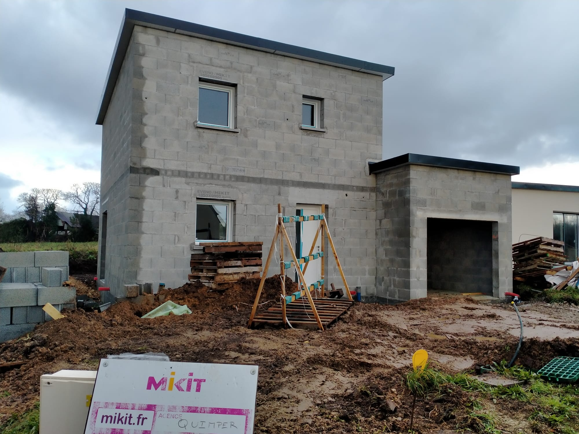 d&eacute;marrage chantier