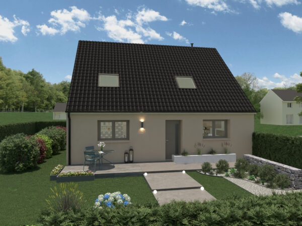 Le concept unique : la maison prêt-à-finir par Mikit secteur Hénin-Beaumont