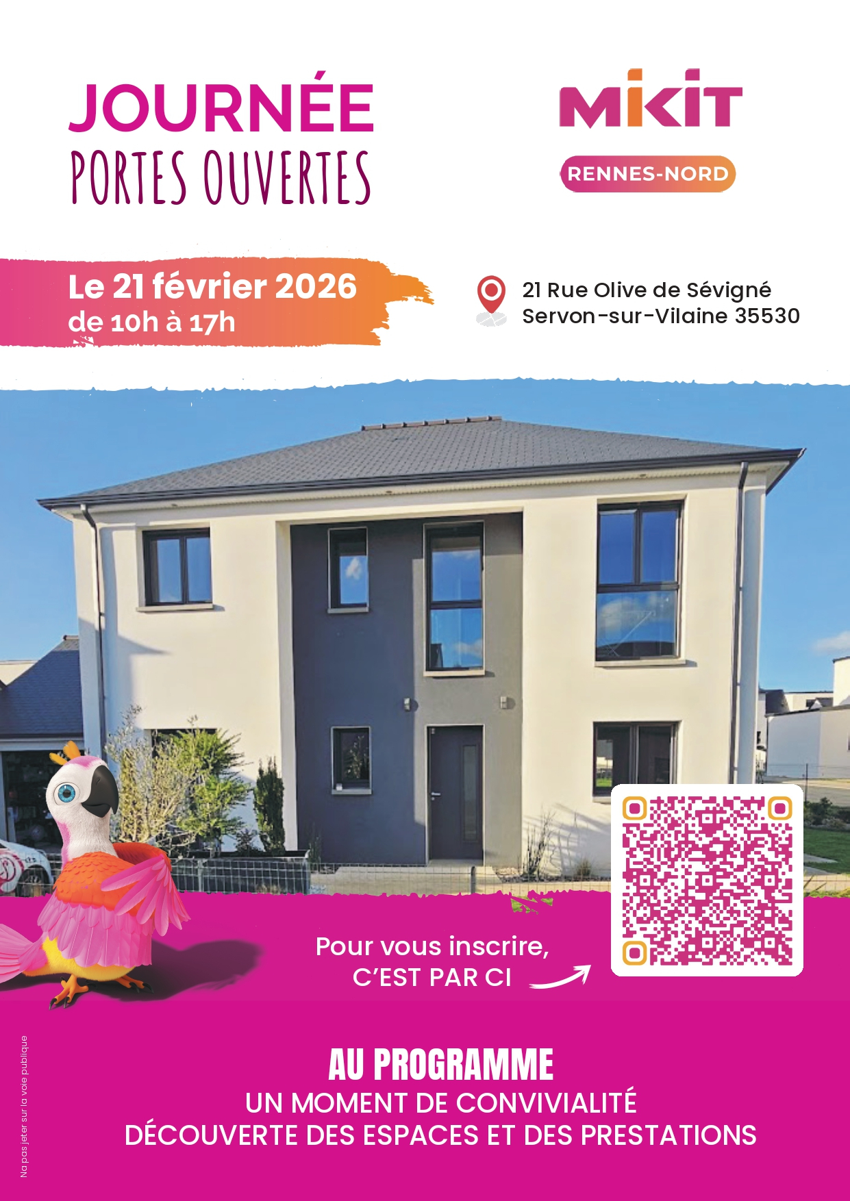 JOURNÉE PORTES OUVERTES – MAISONS MIKIT RENNES NORD
