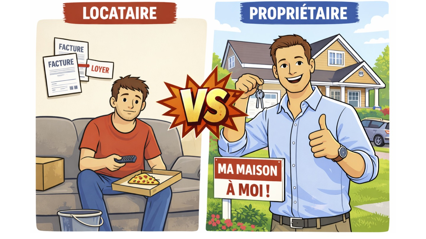Propri&eacute;taire ou locataire ? Les avantages &agrave; devenir propri&eacute;taire !