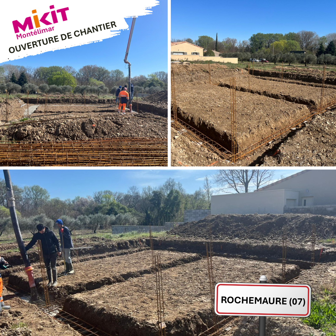 Rochemaure - ouverture de chantier