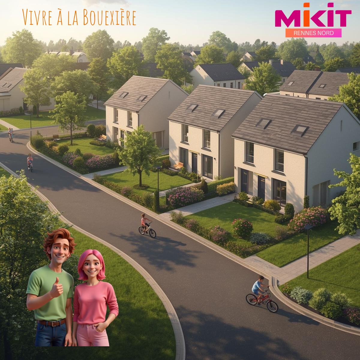 S'installer &agrave; La Bou&euml;xi&egrave;re : Votre maison avec Mikit Rennes Nord