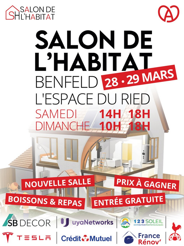 Salon de l'habitat BENFELD 28-29 mars