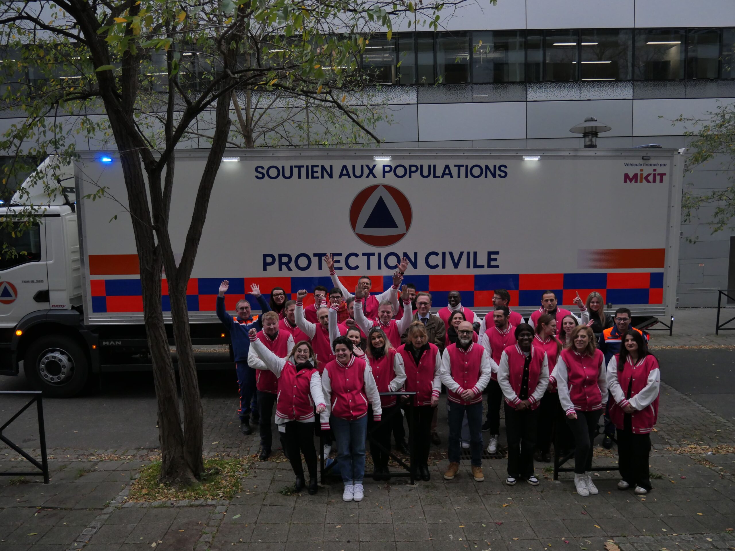MIKIT constructeur engagé partenariat Protection Civile hébergement urgence