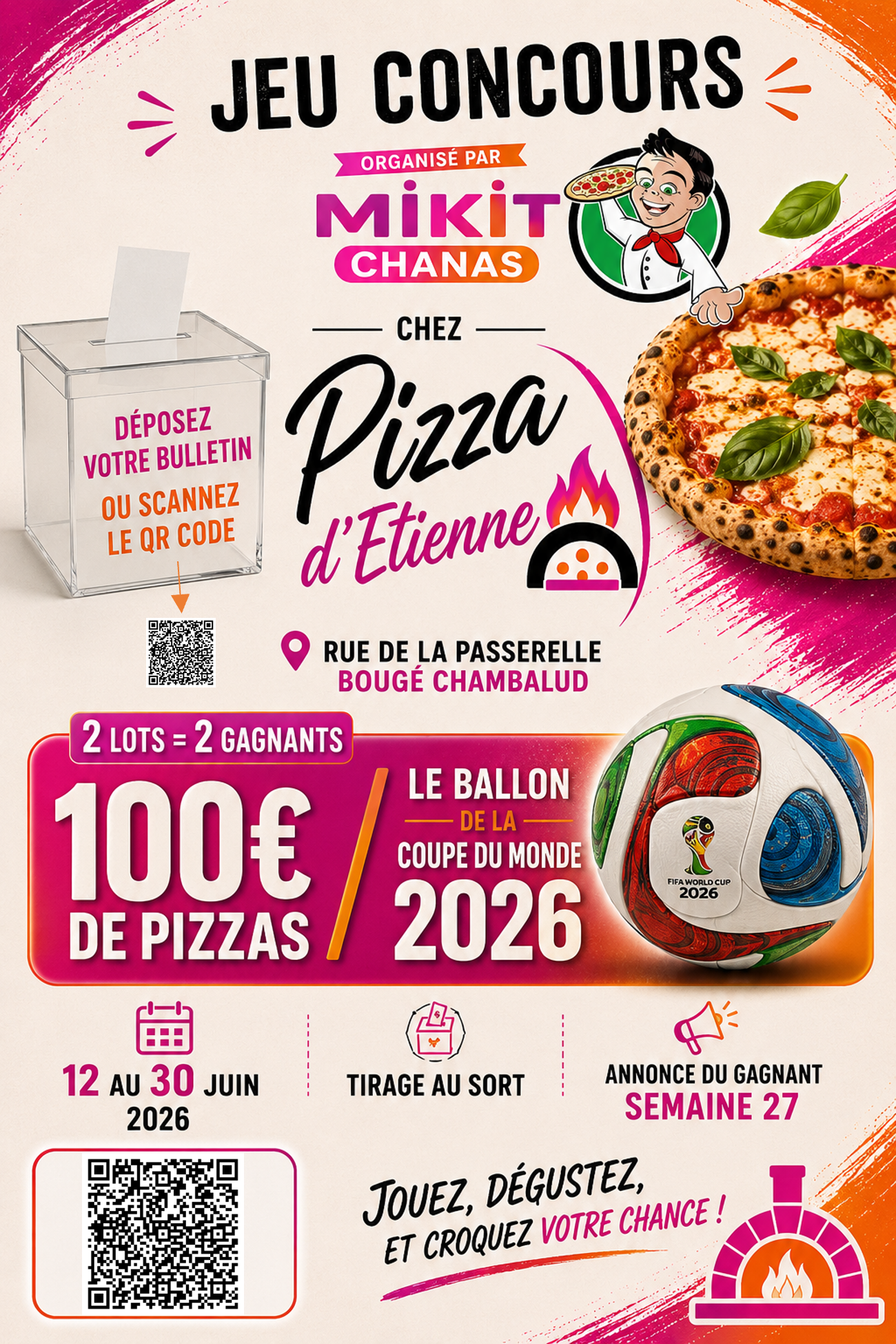 R&Egrave;GLEMENT JEU-CONCOURS DU 12 AU 30 juin