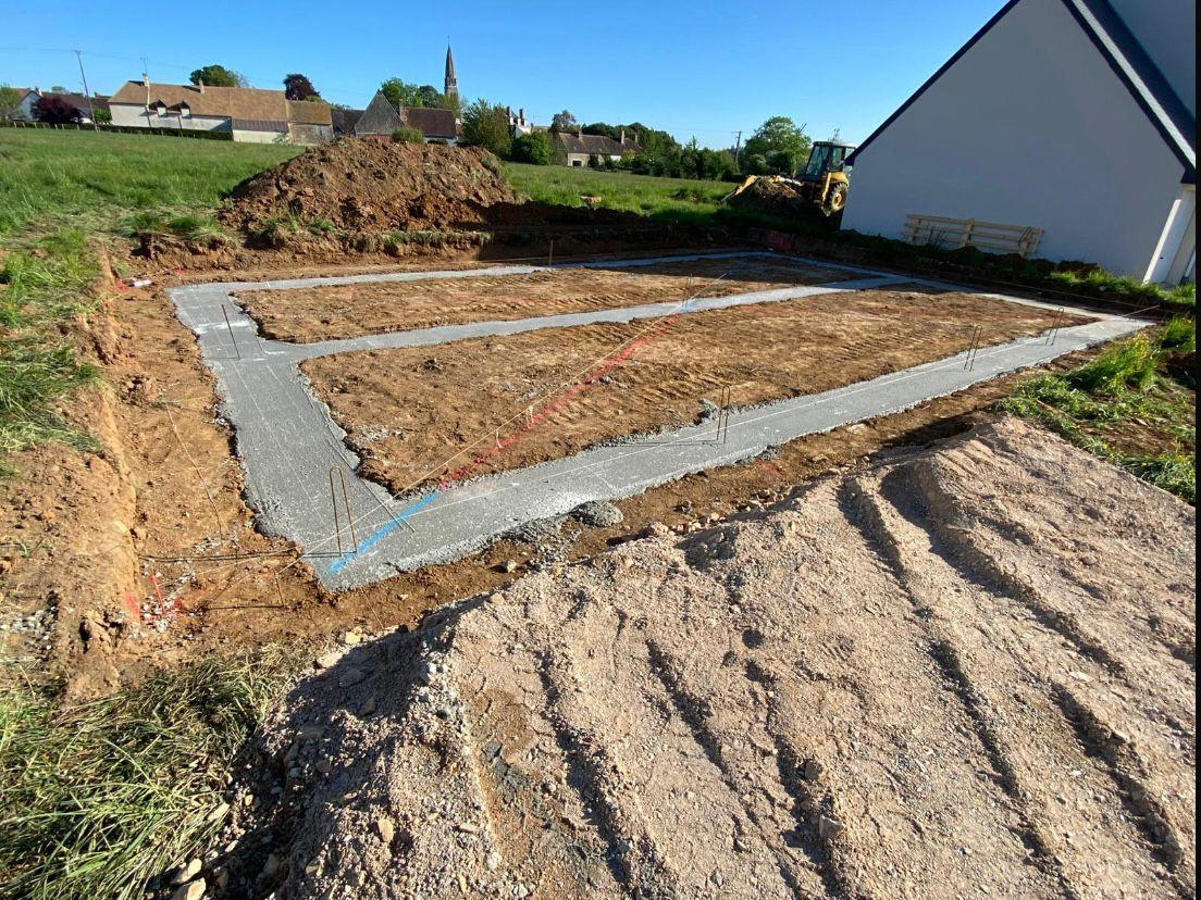 Karim et Salima construisent leur maison à Fyé