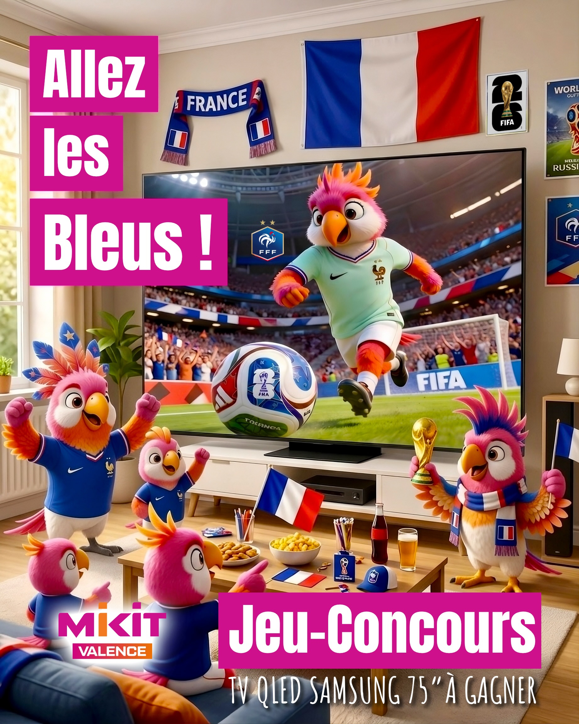 ð¡ GAGNEZ LA TV GÉANTE DE VOTRE FUTUR SALON MIKIT ! ðº⚽