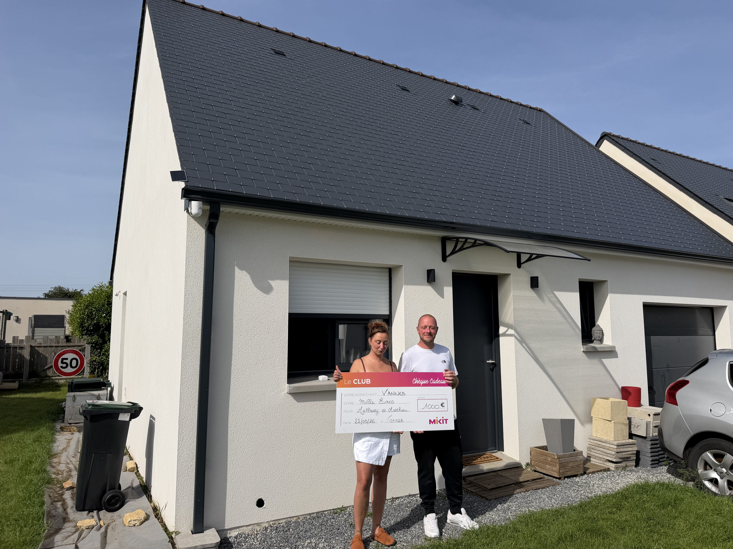 Une belle récompense pour Mallaury et Matthieu !