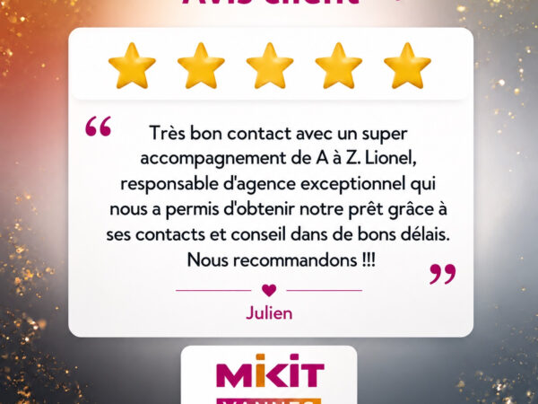 Une expérience réussie avec Mikit Vannes