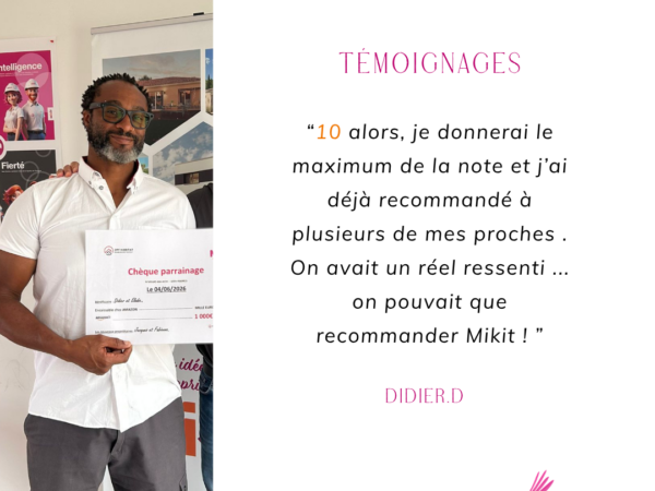 Le témoignage de Didier : une confiance qui se partage