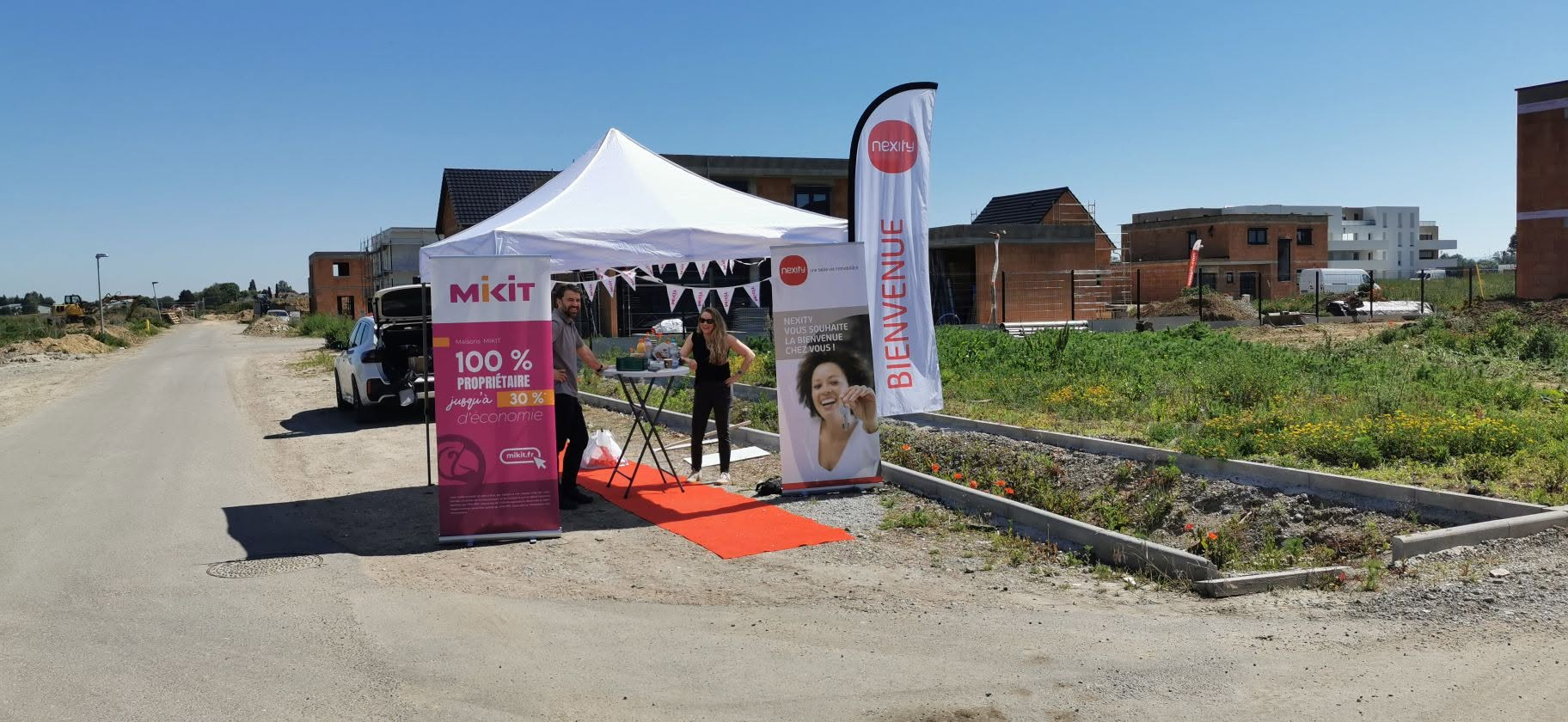 Retour sur nos Portes Ouvertes Apéritives au lotissement Côté Champs à Benfeld