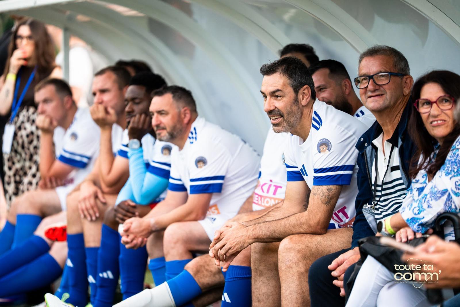 Anciennes gloires football fran&ccedil;ais match caritatif Dole Jura juin 2026