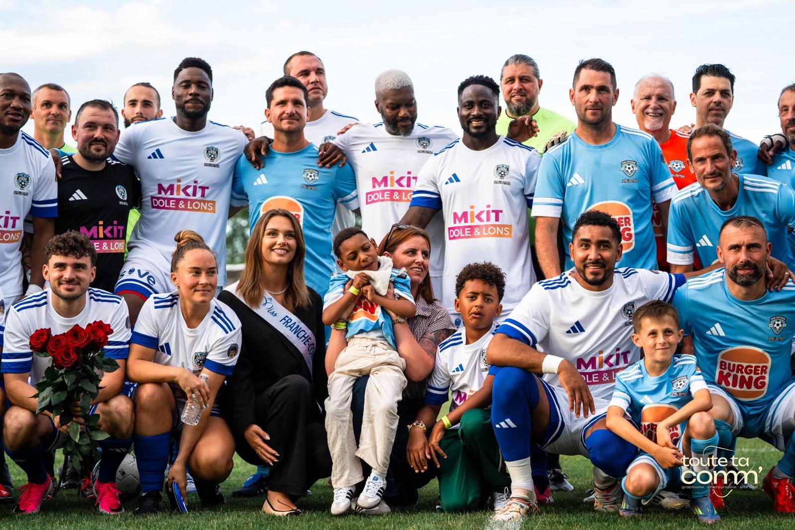 Match de gala caritatif stade Robert-Bobin Dole association Ma&euml;l juin 2026