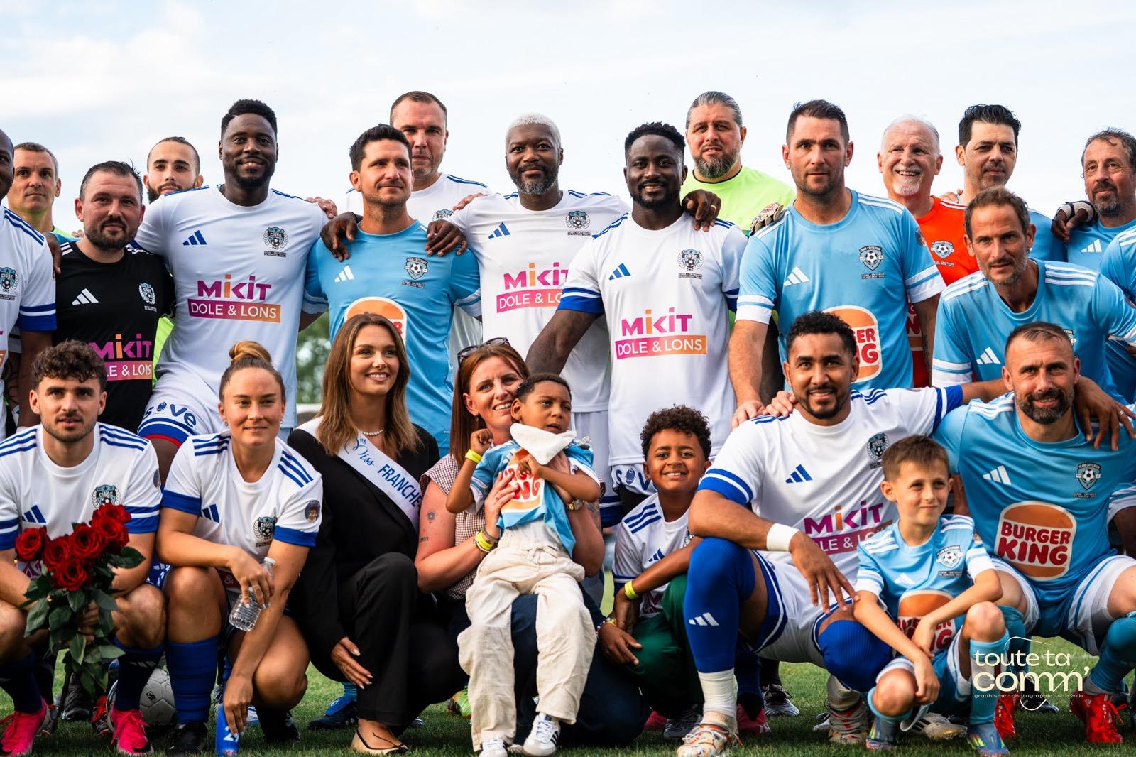 Sponsoring sportif : MIKIT Dôle a réuni des légendes du football pour soutenir l'association Maël