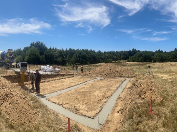 Maison 3 chambres à Saint-Just-le-Martel : ouverture de chantier pour une nouvelle construction