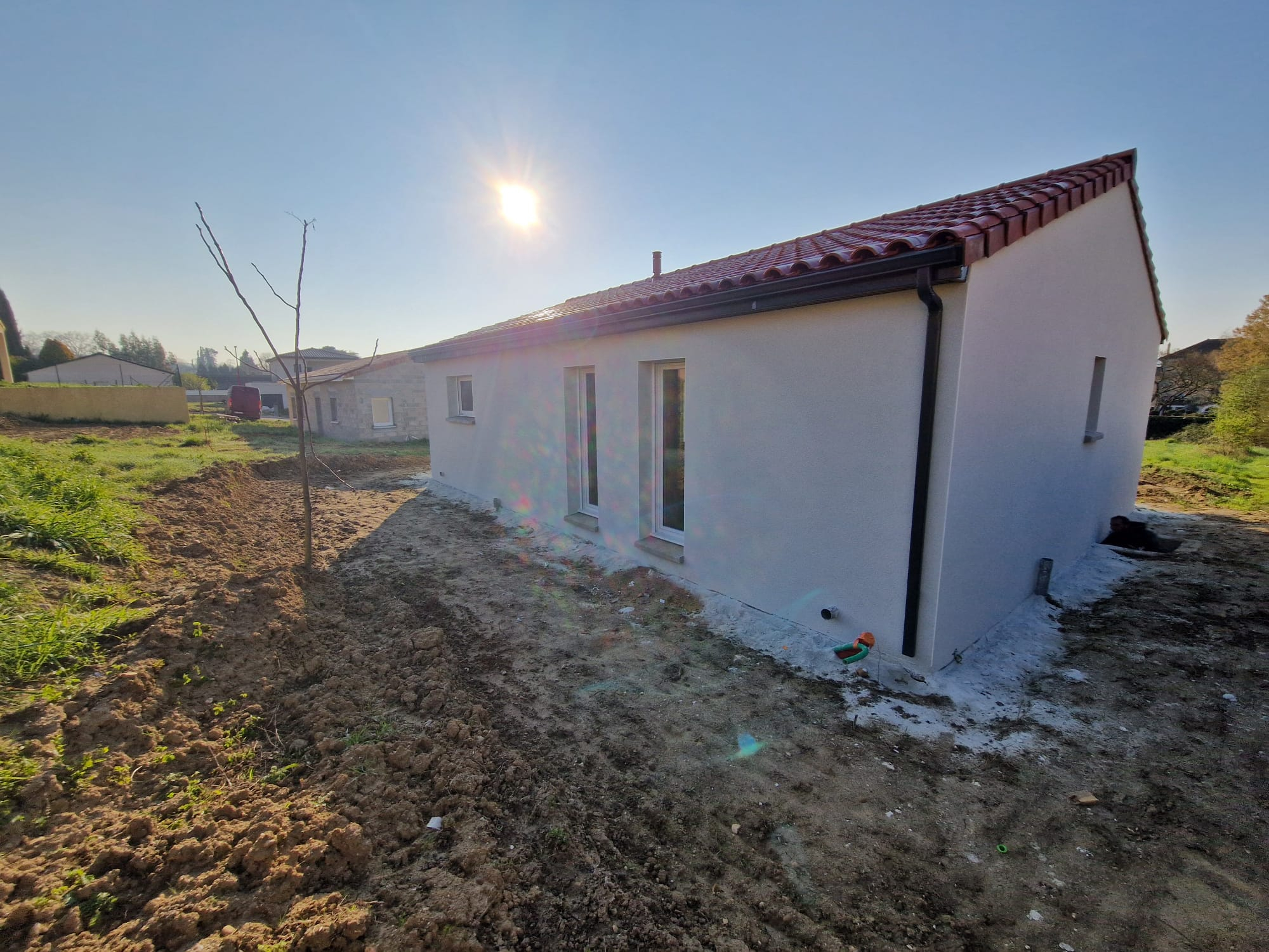 Construction d'une Maison de 3 chambres de 80 m² à Saint-Uze :