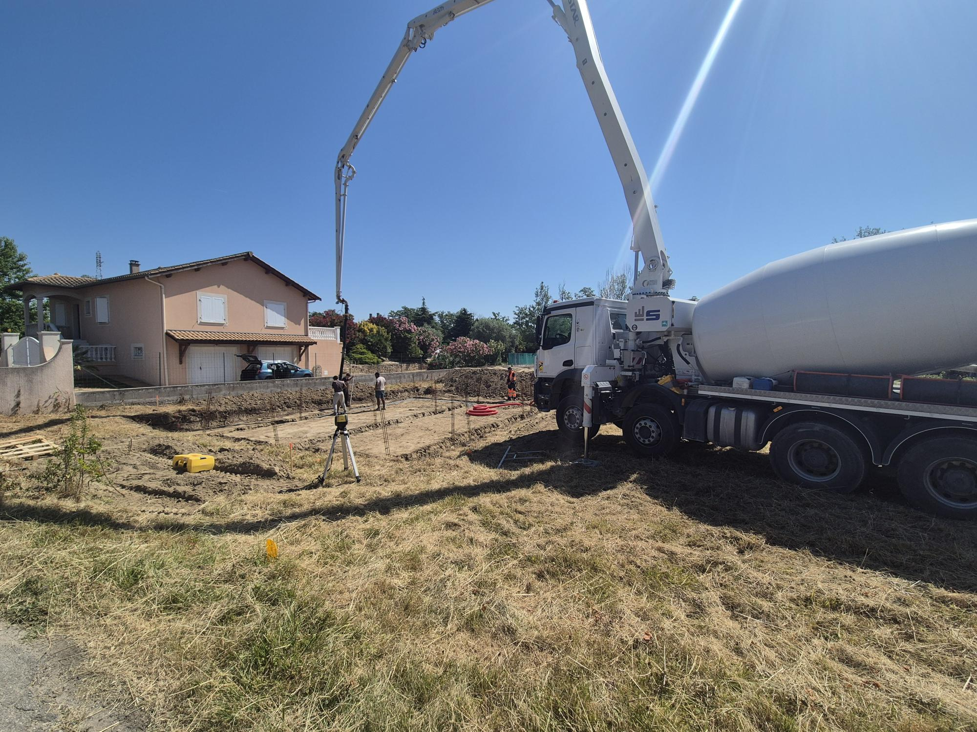 Construction d'une maison individuelle plain-pied à Chavanay 2 chambres 75m²