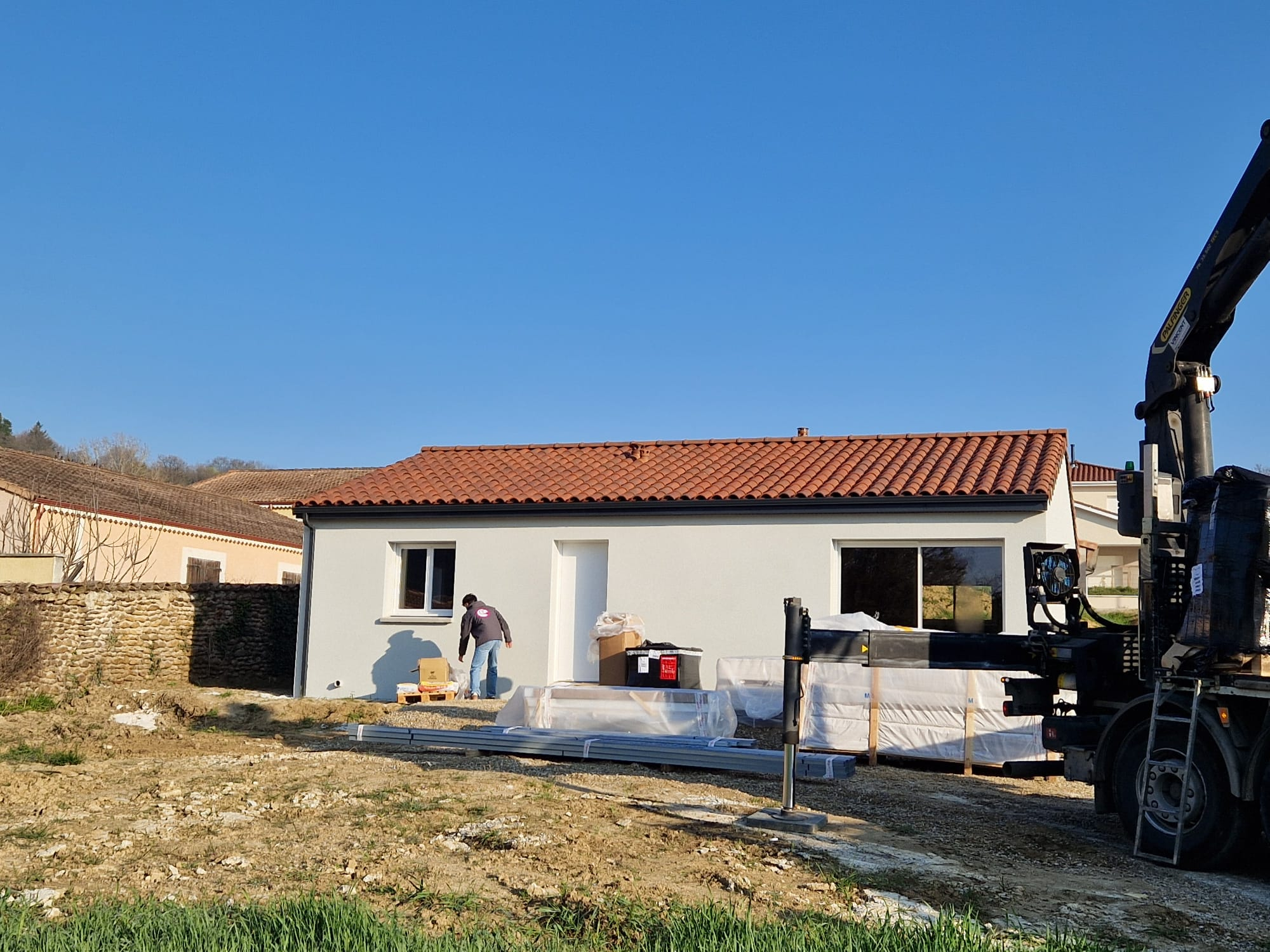 Construction d'une Maison de 3 chambres de 80 m² à Saint-Uze
