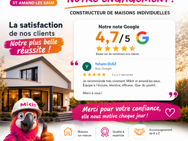 Pourquoi les avis Google sont essentiels pour choisir votre constructeur de maison individuelle à Saint-Amand-les-Eaux