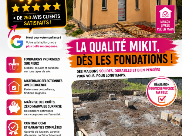 Pourquoi une maison MIKIT est bien plus qu'une maison accessible : la qualité de construction avant tout