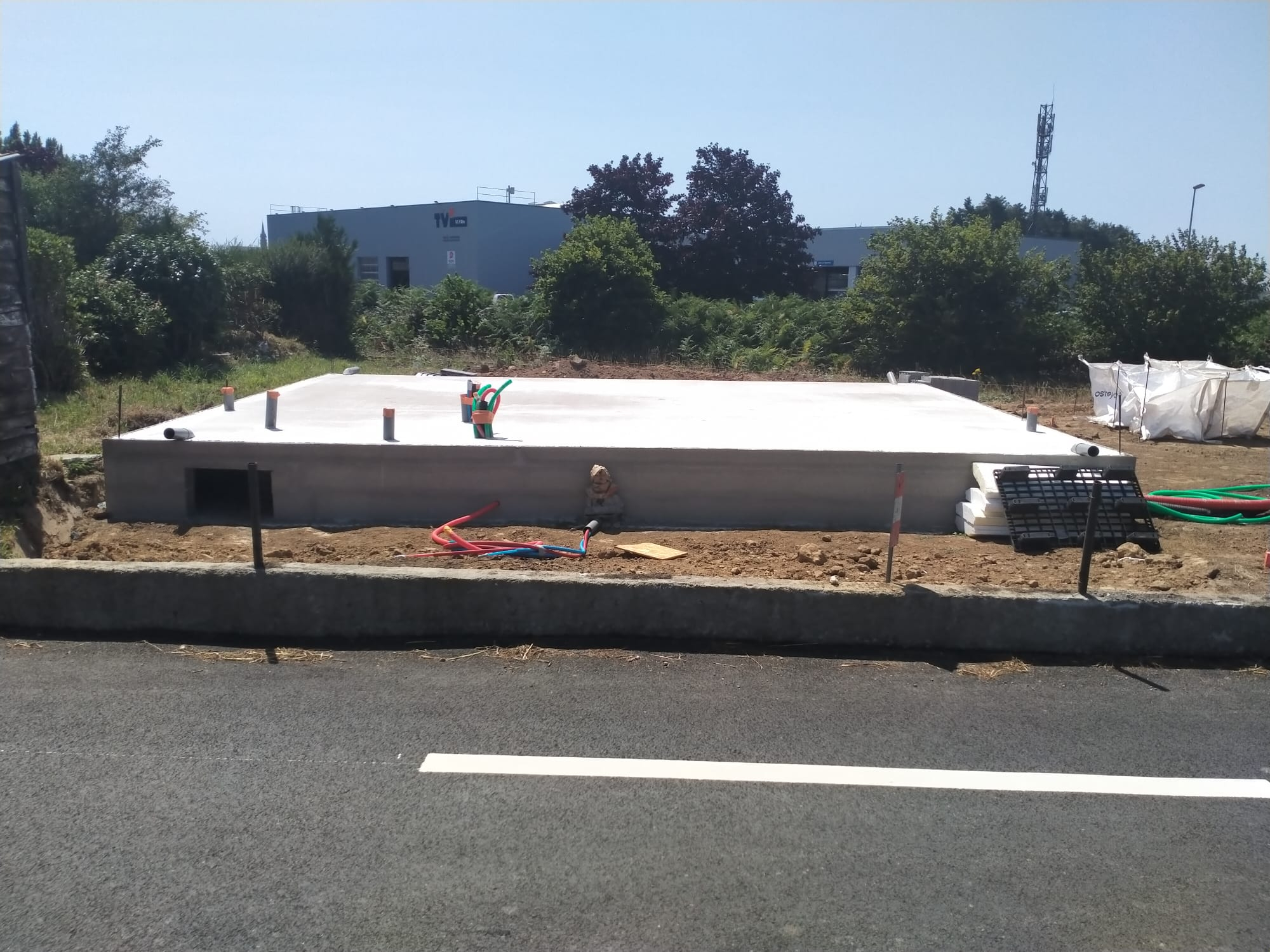 DEBUT DE CHANTIER A TAULE