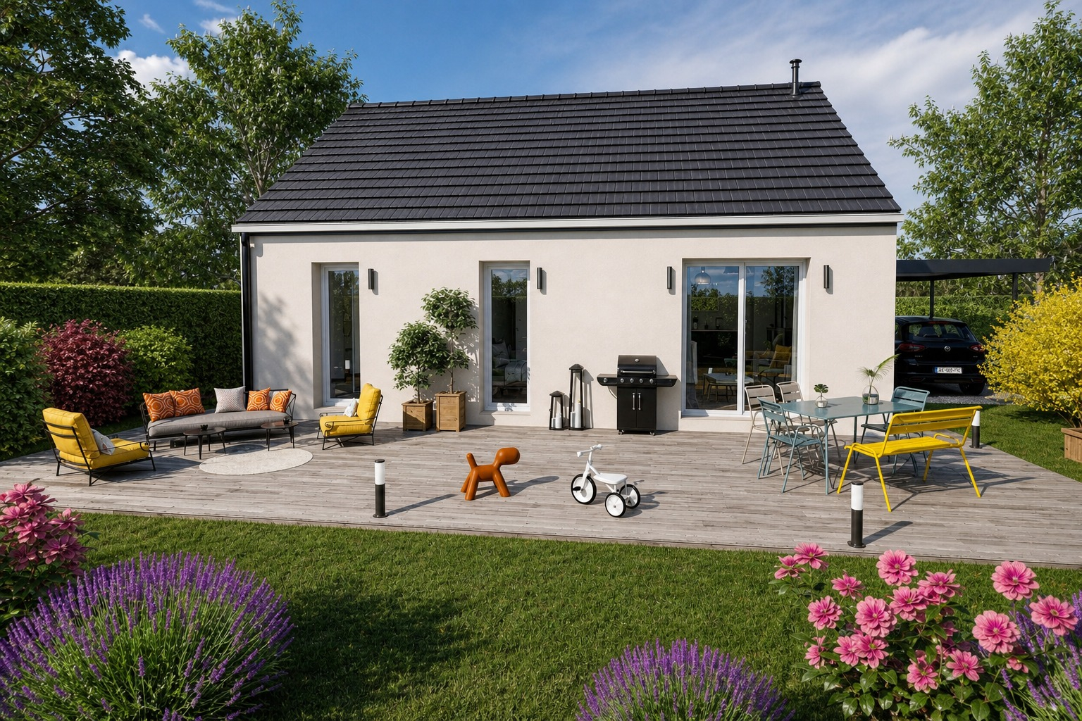 Terrain + maison à Rosières-aux-Salines : votre projet complet