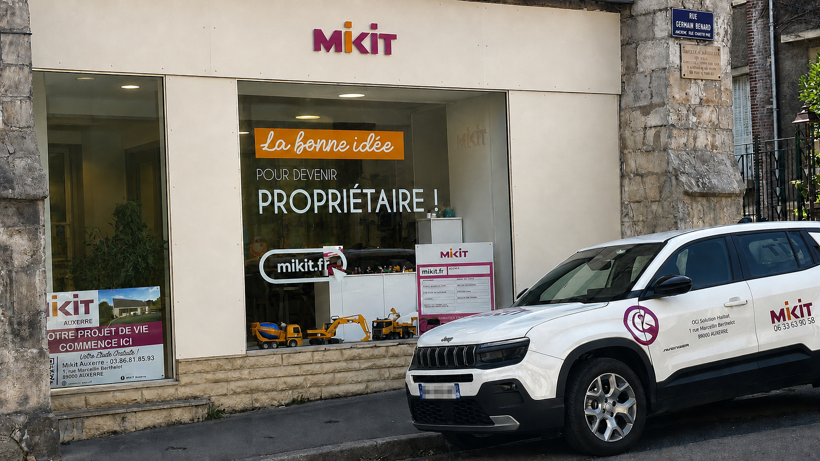 Mikit ouvre une nouvelle agence à Auxerre : construire sa maison simplifiée