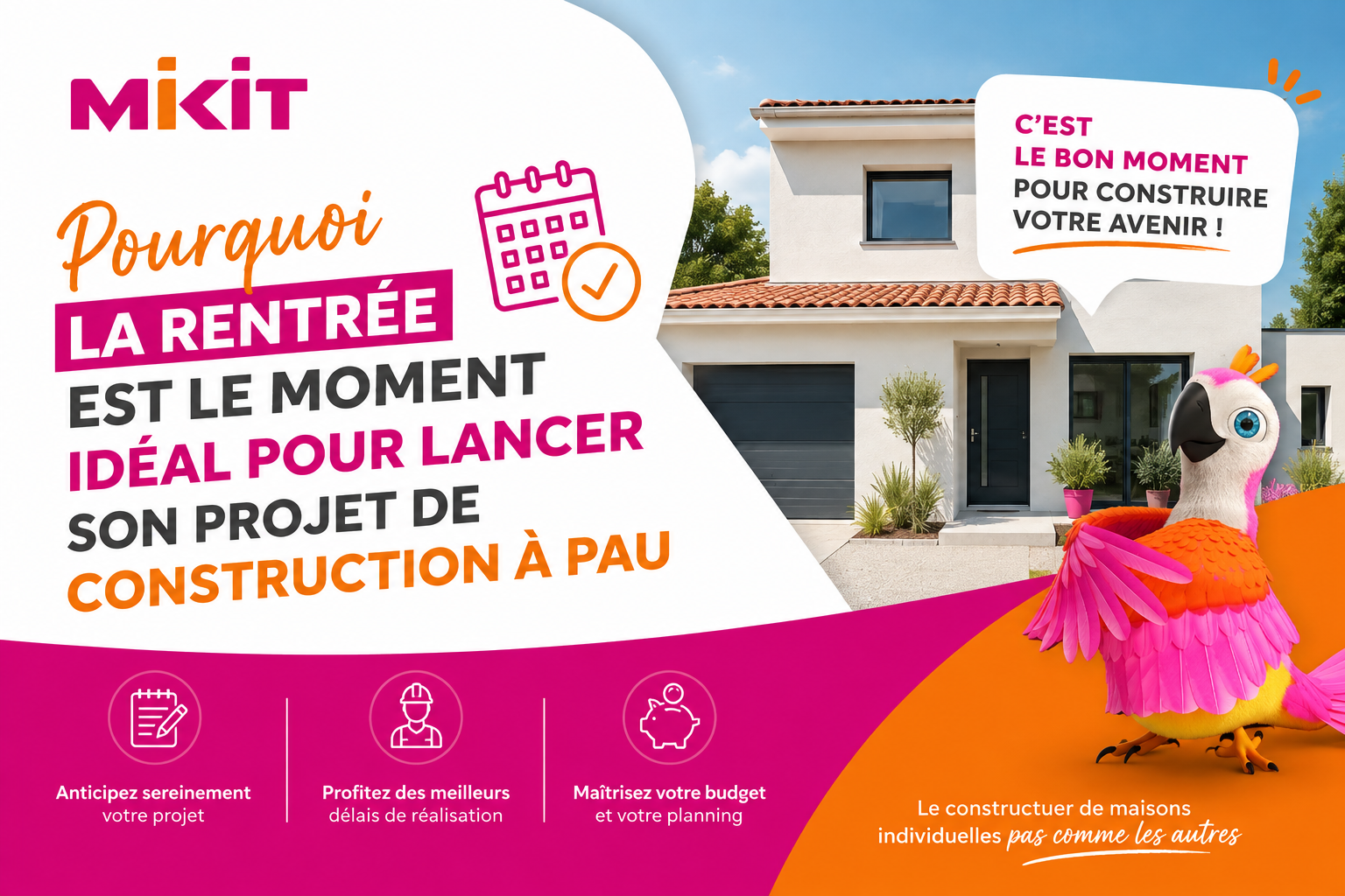 Pourquoi la rentrée est le moment idéal pour lancer son projet de construction à Pau