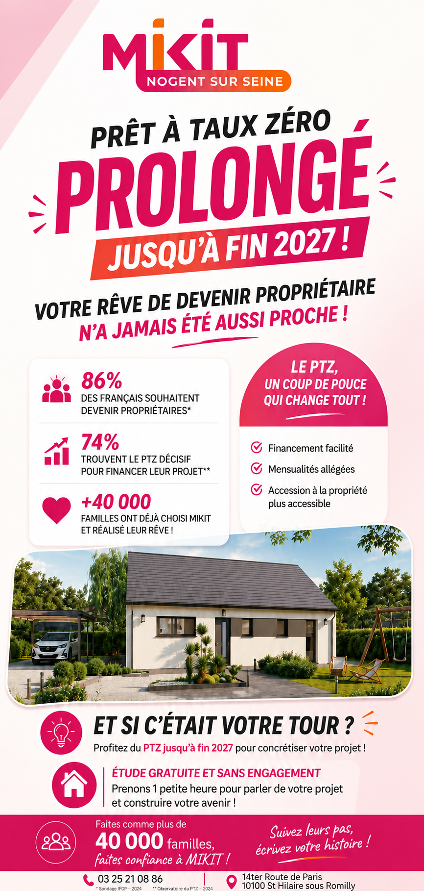 Le Prêt à Taux Zéro maintenu en 2027 !