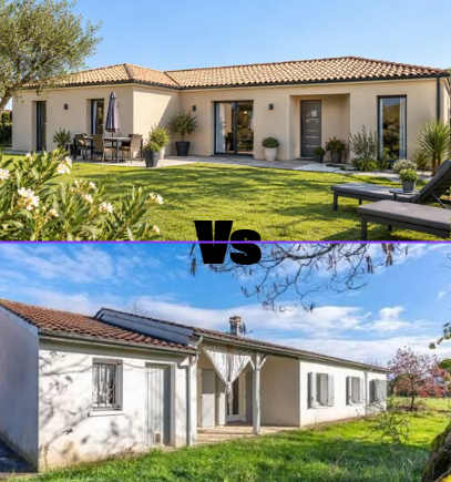 Maison neuve vs maison ancienne